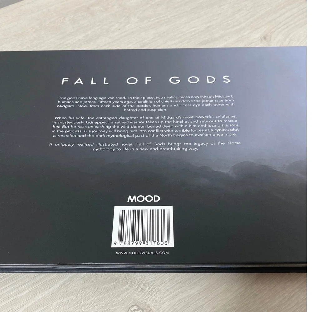 Fall of Gods She Is Gone Hardcover Illustrated Novel Rasmus Berggreen MOOD 2015